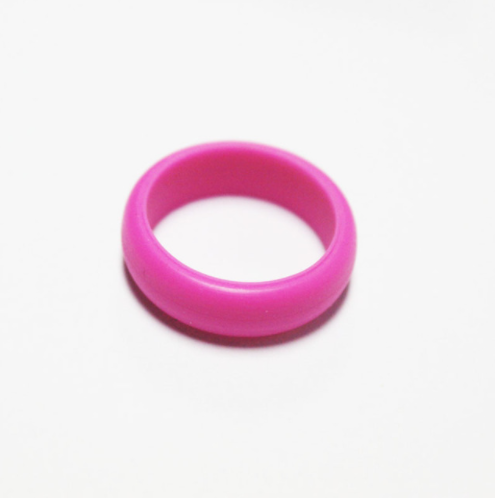 Colored silicone ring