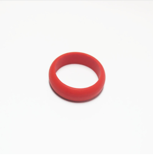 Colored silicone ring