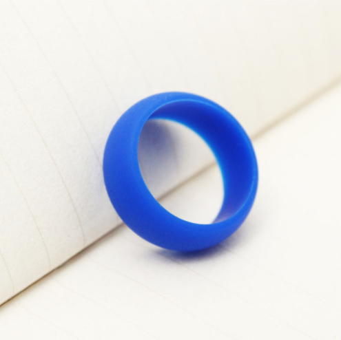 Colored silicone ring