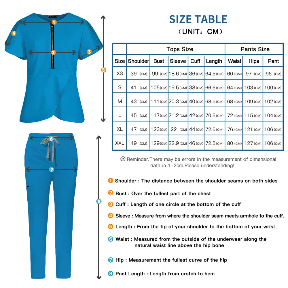 Elevate Zip Up Scrub Set