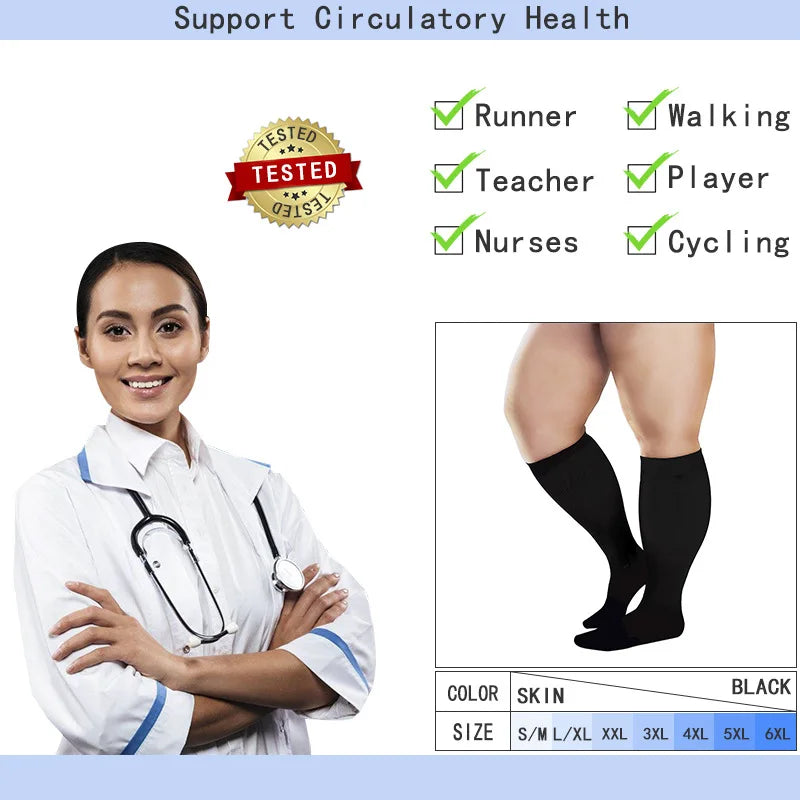 Heart and Soul Compression Socks