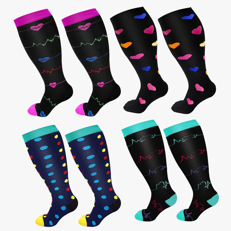 Heart and Soul Compression Socks